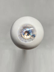 Handmade BJD Eyes, White Tone, Crystal