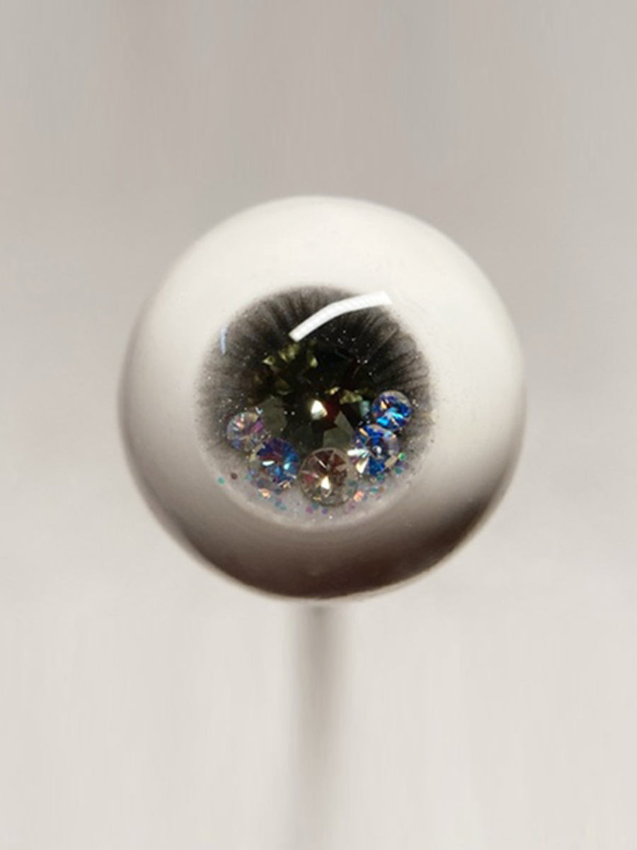 Handmade BJD Eyes, Black Tone, Crystal