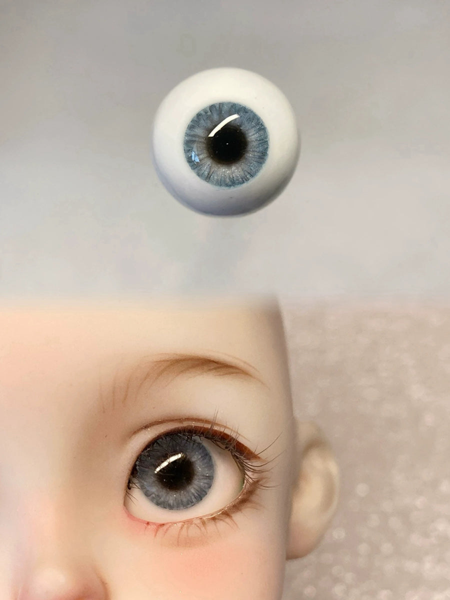 Handmade BJD Eyes, Grey Tone, Realistic