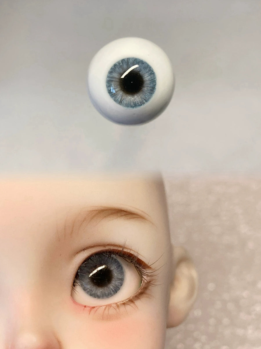 Handmade BJD Eyes, Grey Tone, Realistic