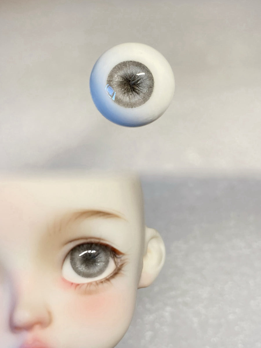 Handmade BJD Eyes, Grey Tone, Realistic