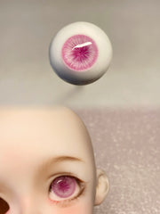 Handmade BJD Eyes, Pink Tone, Realistic