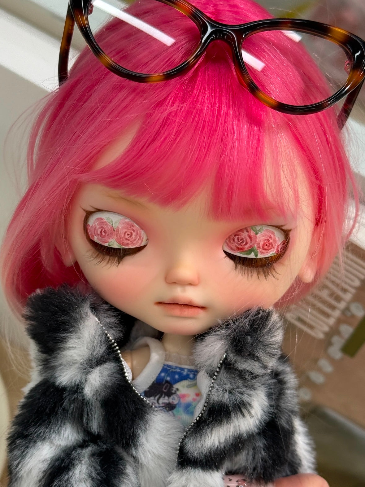 OOAK Custom Blythe Doll For Commission, Sweet Cool Girl