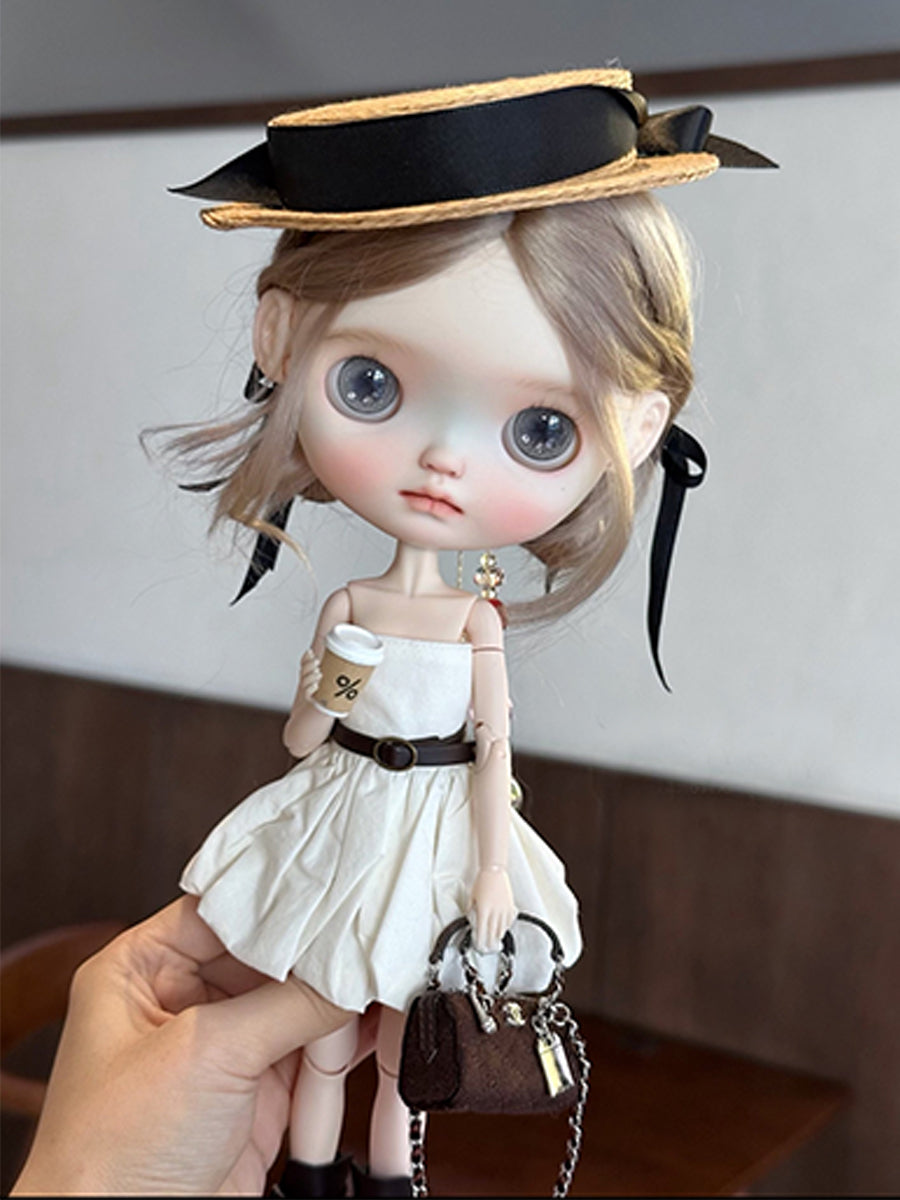 Sophie Custom Blythe OOAK Front View | ToastDoll