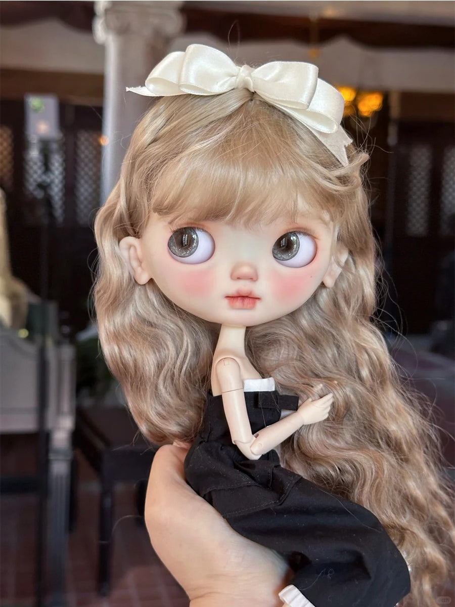 Audrey Custom Blythe OOAK - Vintage Elegant Doll - ToastDoll