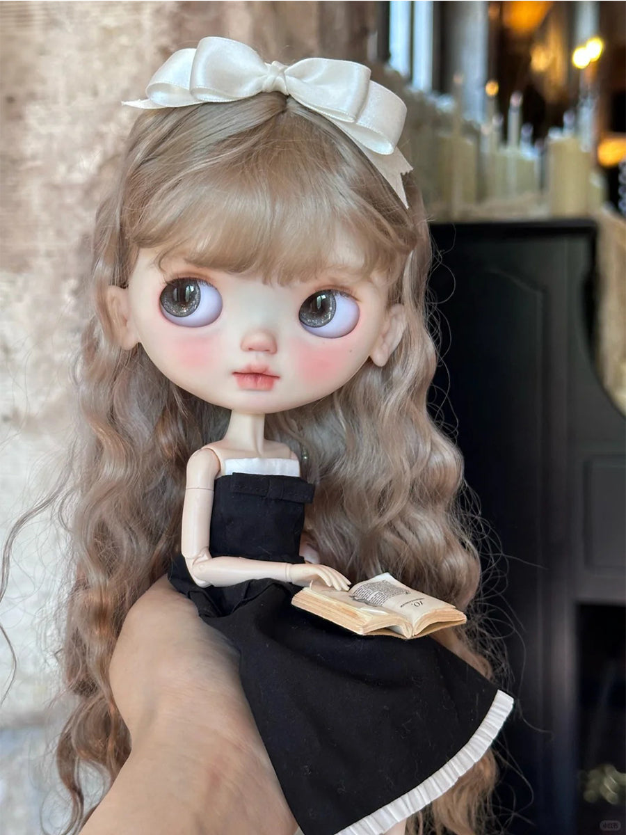 Audrey Custom Blythe OOAK - Vintage Elegant Doll - ToastDoll