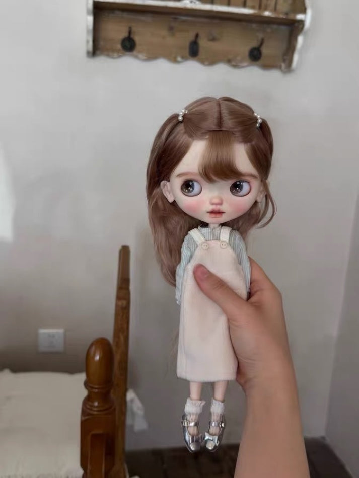 Little Cutie Custom Blythe OOAK - Pink Sweet Doll - ToastDoll