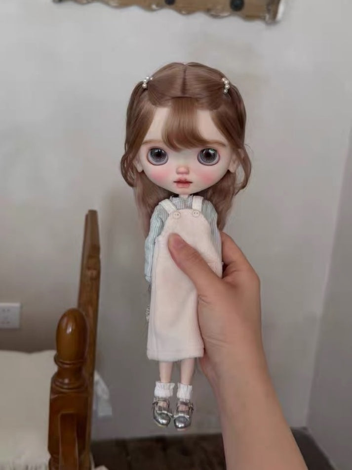 Little Cutie Custom Blythe OOAK - Pink Sweet Doll - ToastDoll