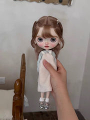 Little Cutie Custom Blythe OOAK - Pink Sweet Doll - ToastDoll
