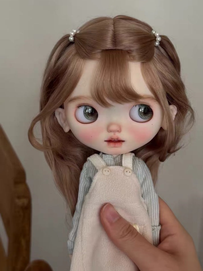 Little Cutie Custom Blythe OOAK - Pink Sweet Doll - ToastDoll