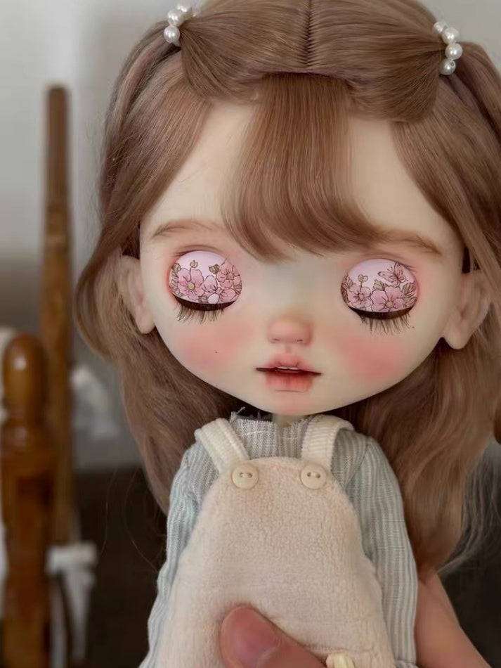 Little Cutie Custom Blythe OOAK - Pink Sweet Doll - ToastDoll
