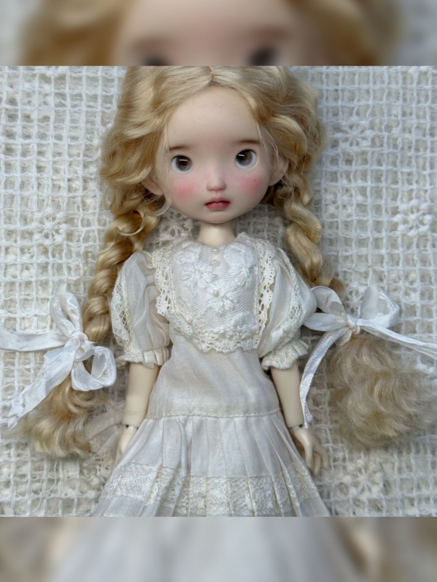 Low Twin Braids Handmade 1/6 BJD Wig - ToastDoll