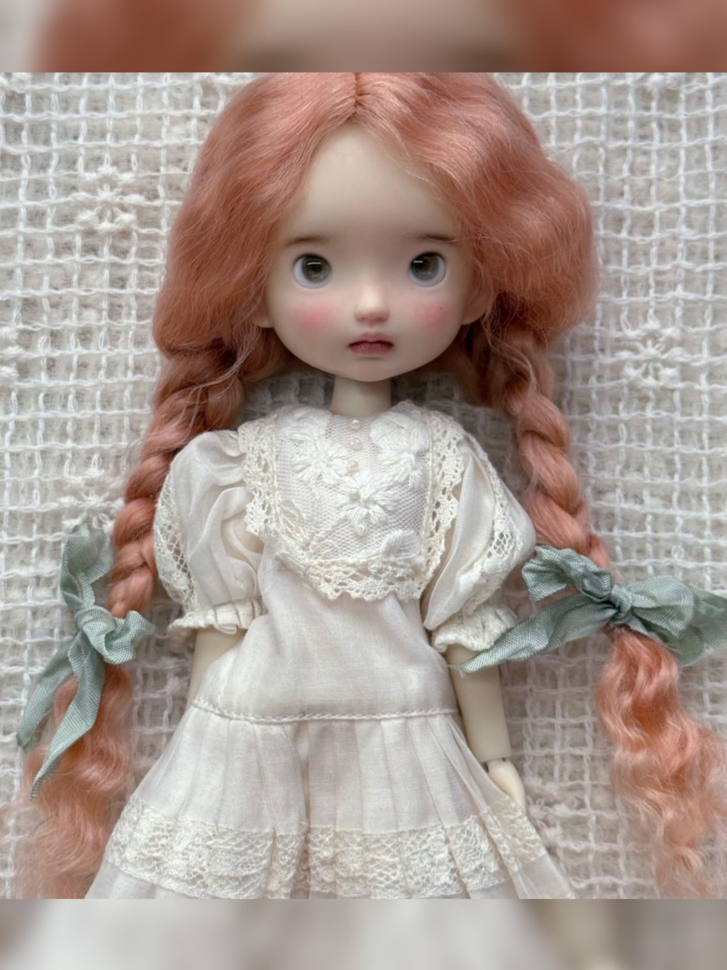 Low Twin Braids Handmade 1/6 BJD Wig - ToastDoll