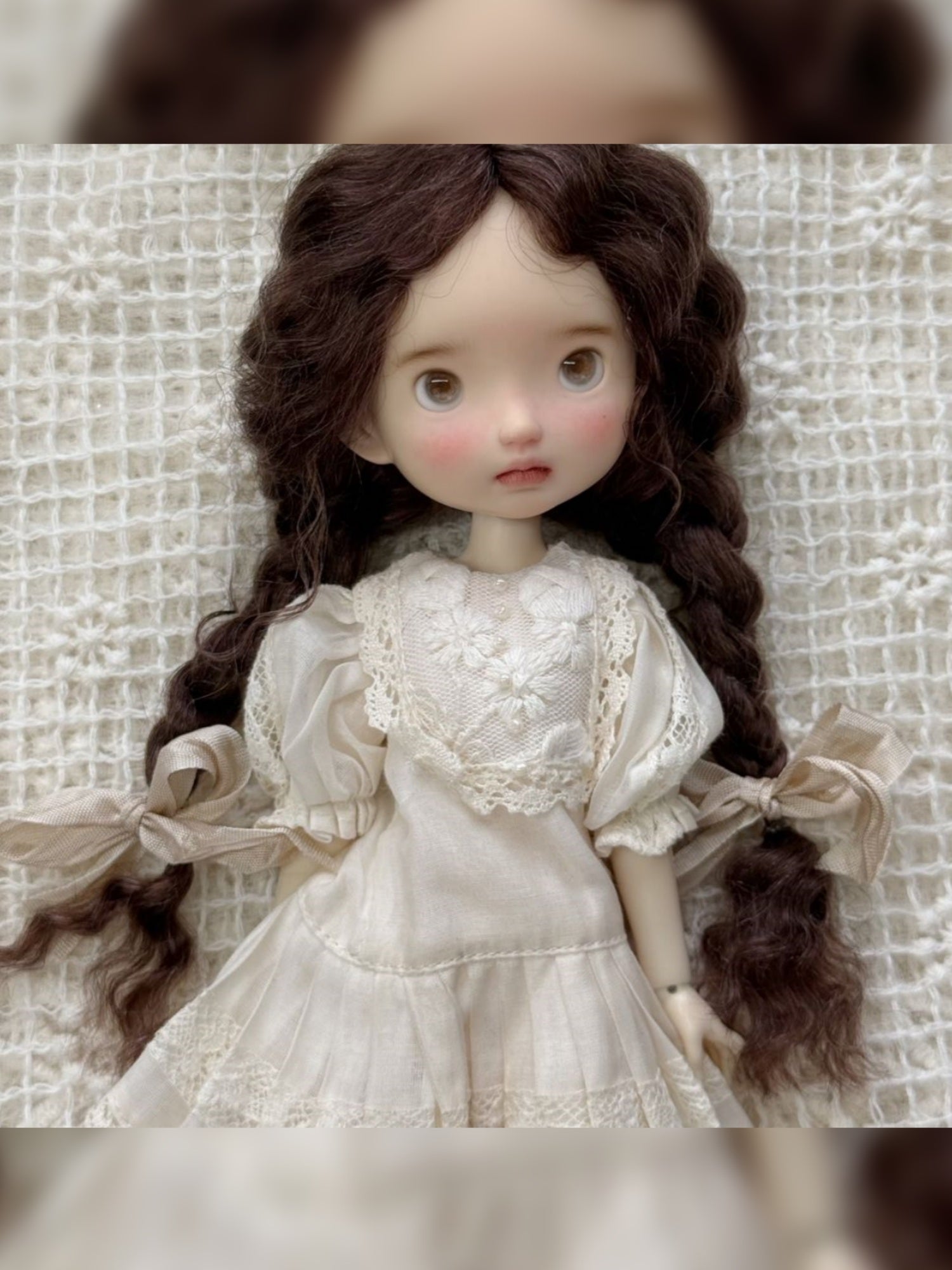 Low Twin Braids Handmade 1/6 BJD Wig - ToastDoll