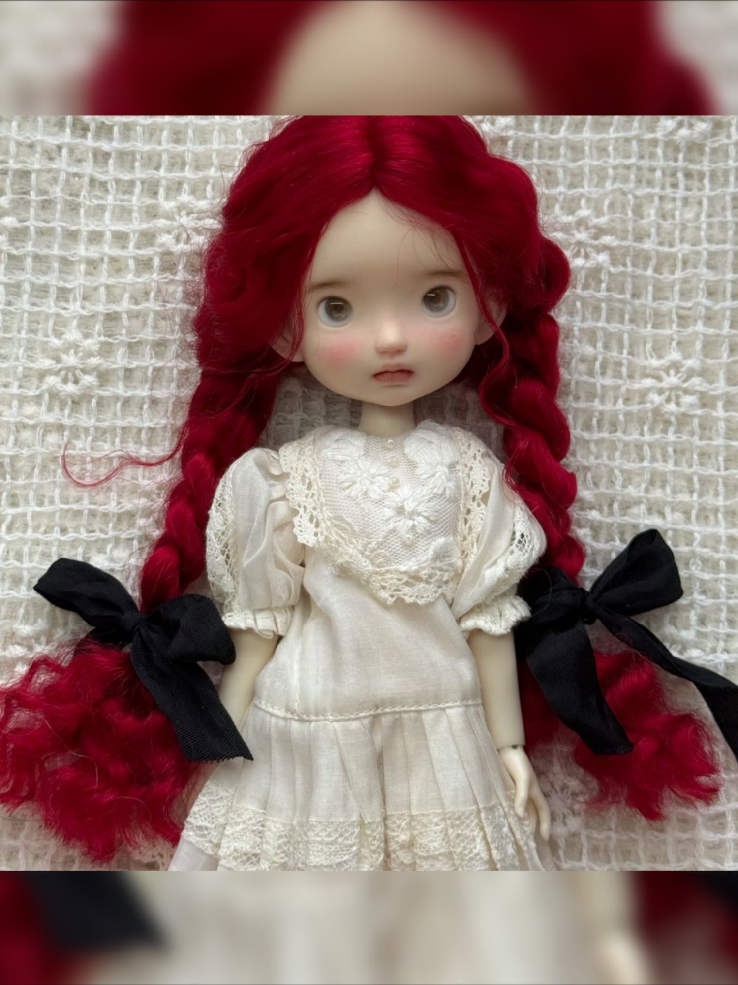 Low Twin Braids Handmade 1/6 BJD Wig - ToastDoll