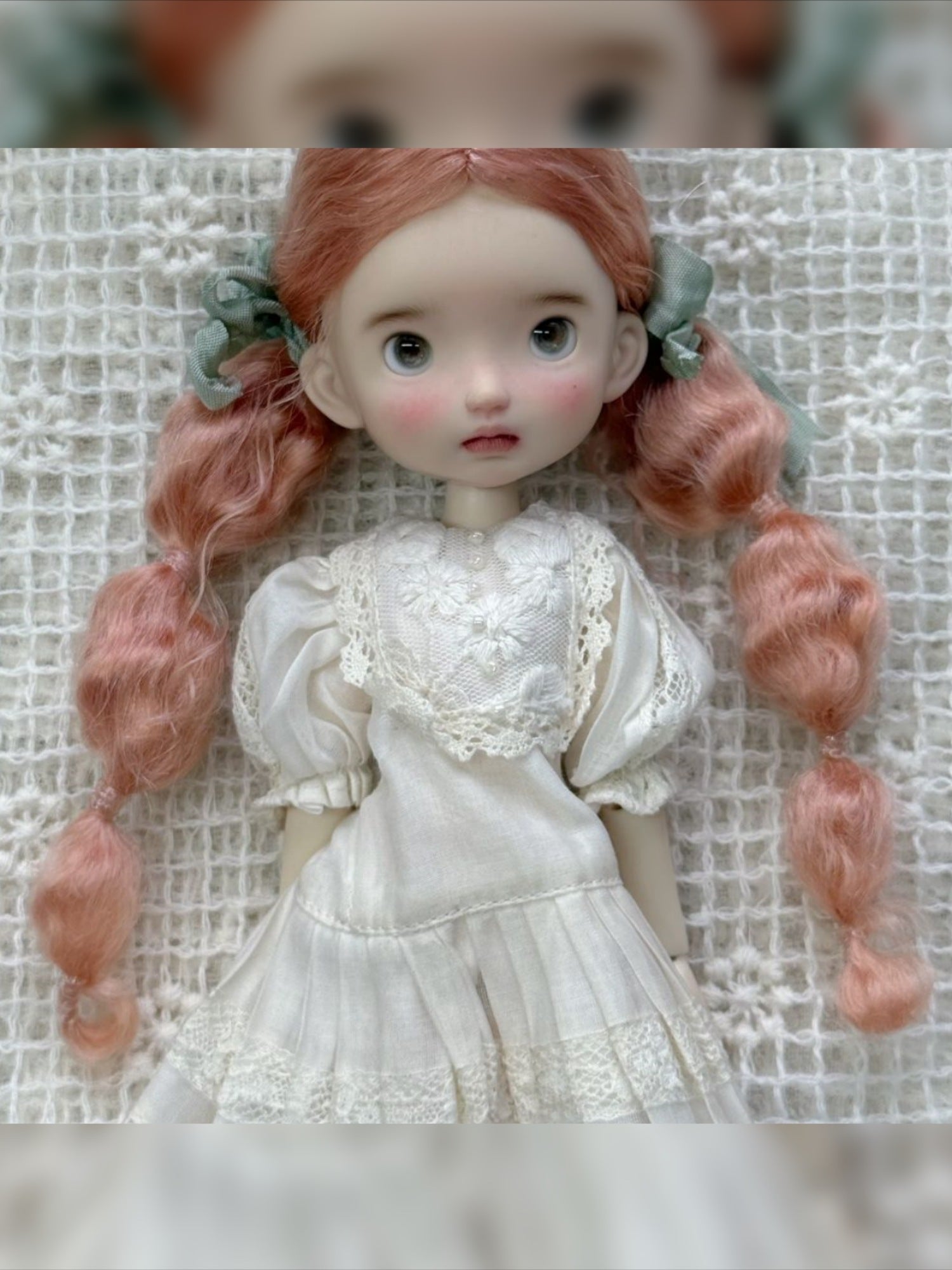 Low Bubble Braids Handmade 1/6 BJD Wig - ToastDoll