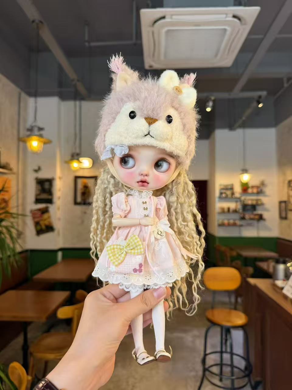 Cute Squirrel Blythe BJD Outfit - Handmade Doll Clothes - ToastDoll