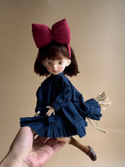 OOAK Custom 1/6 BJD Doll For Commission,  Magic Witchling