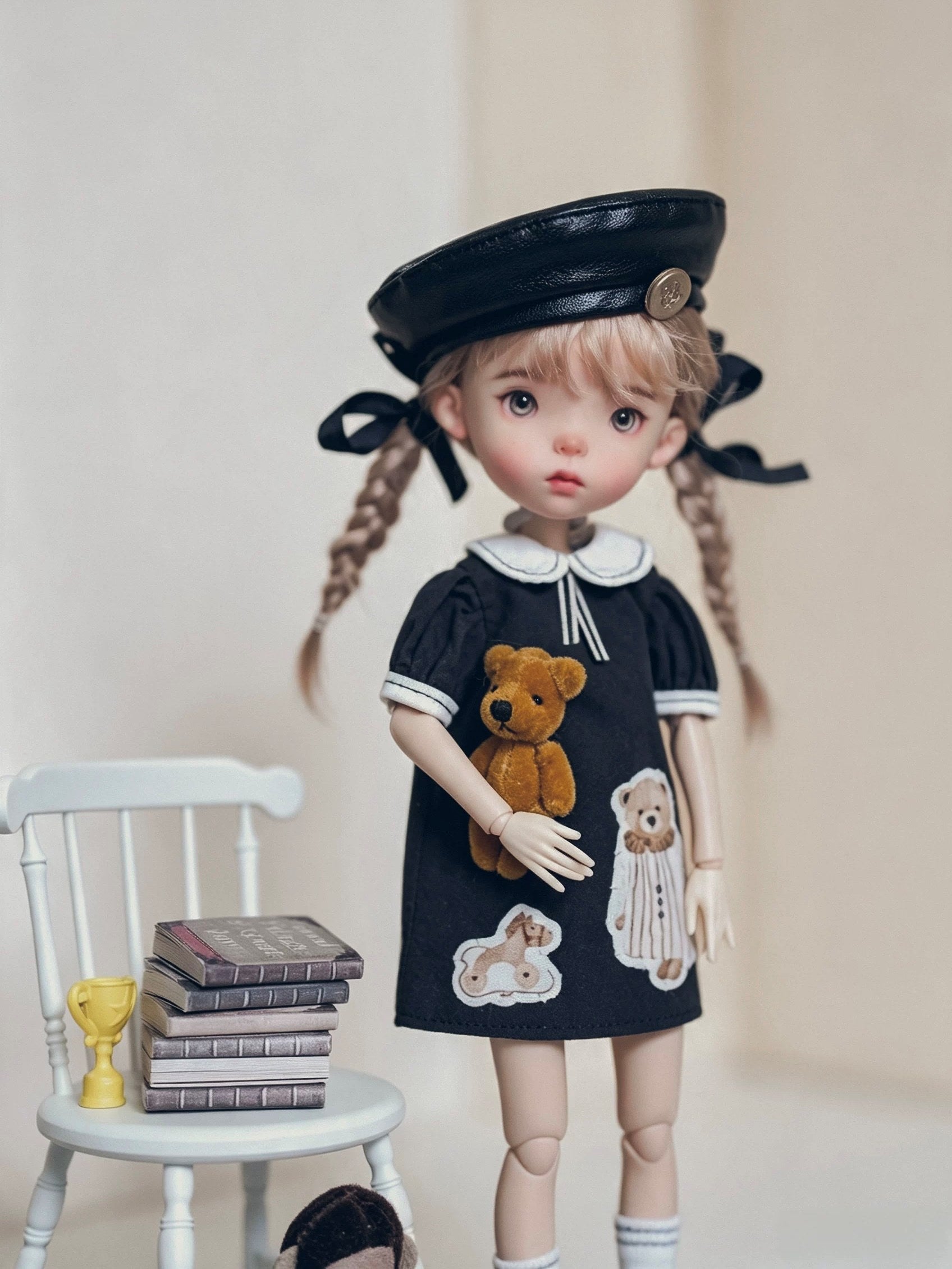 Black Bear Blythe 1/6 BJD Set Details | ToastDoll