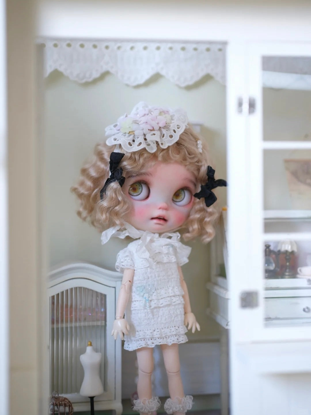 Sweet Dress Blythe BJD Outfit - Handmade Doll Clothes - ToastDoll