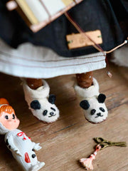 Handmade Shoes for Blythe/ Ob24/ Ob22, Fluffy Animal Shoes