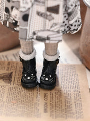 Handmade Shoes for Blythe/Obitsu, Cute Kitty Boots