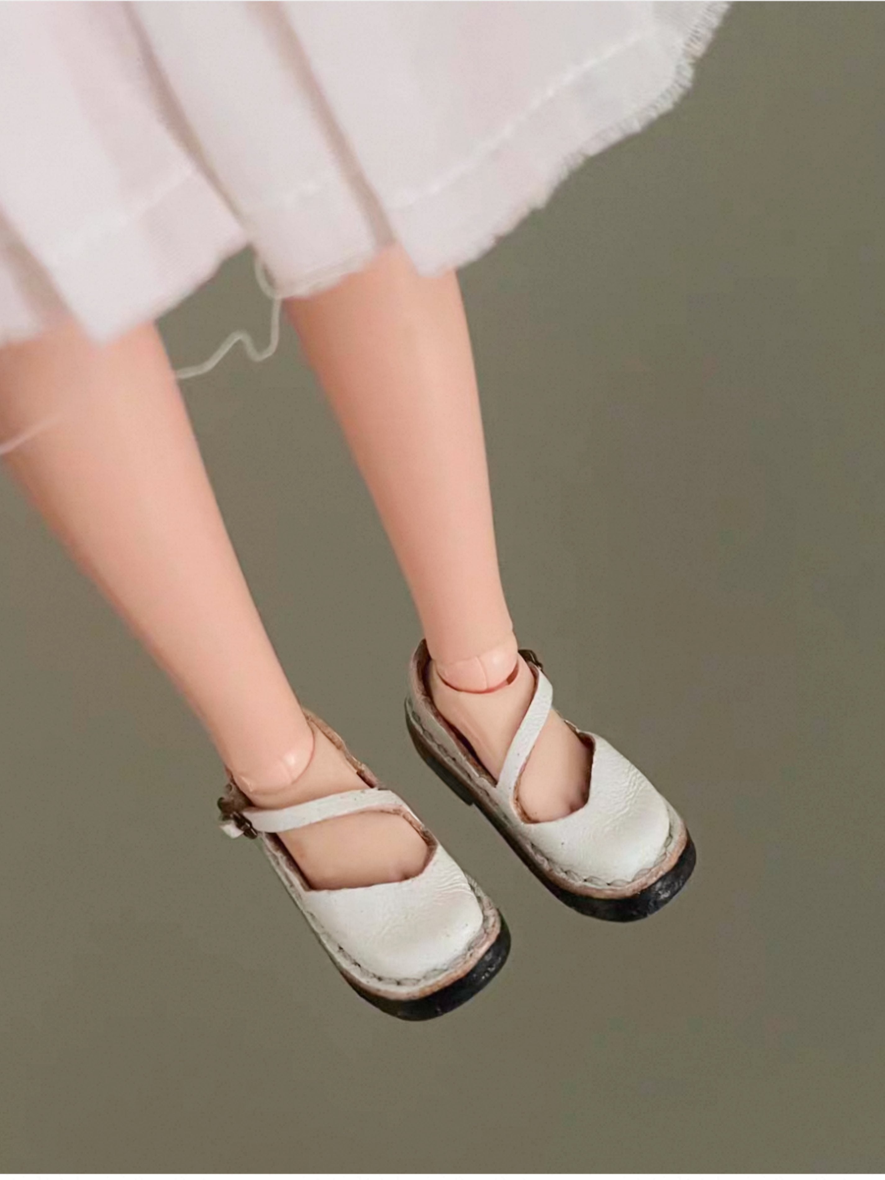 Handmade Shoes for Blythe/ Ob24/ Ob22, Leather Flats