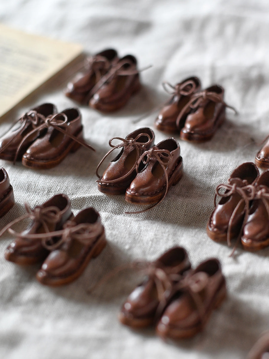 Handmade Shoes for Blythe/Obitsu,  Pointed Toe Leather Shoes