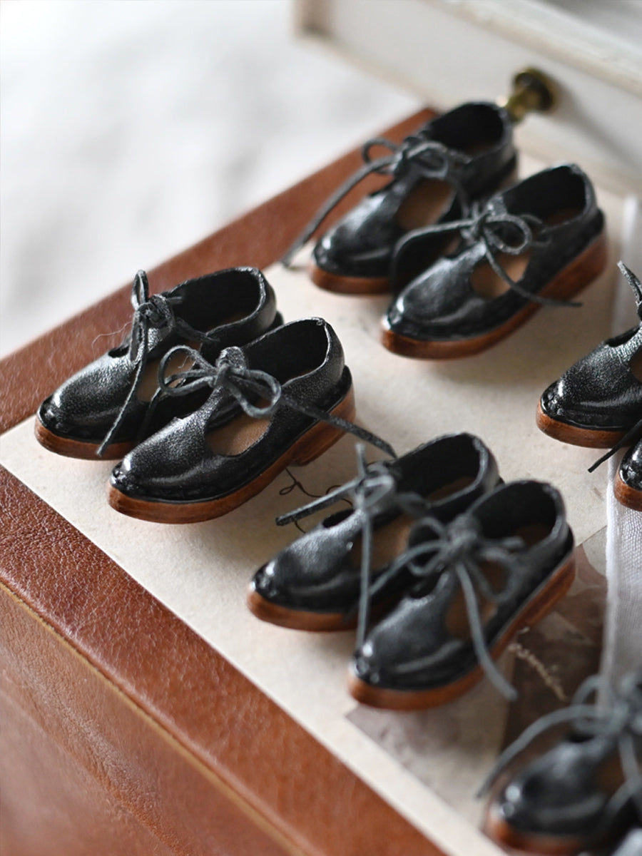 Handmade Shoes for Blythe/Obitsu,  Pointed Toe Leather Shoes