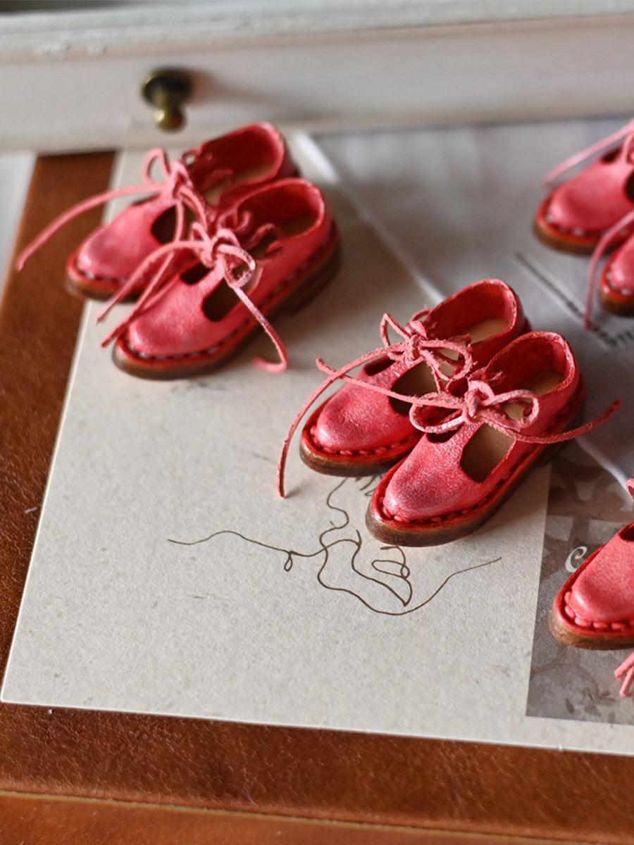 Handmade Shoes for Blythe/Obitsu,  Pointed Toe Leather Shoes