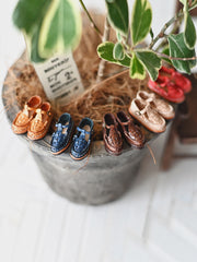 Handmade Shoes for Blythe/ Ob24/ Ob22, Woven Leather Shoes