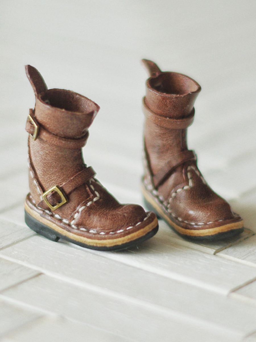 Handmade Shoes for Blythe/ Ob24/ Ob22, Upturned-Toe Boots