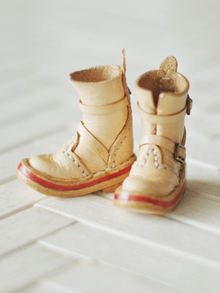 Handmade Shoes for Blythe/ Ob24/ Ob22, Upturned-Toe Boots