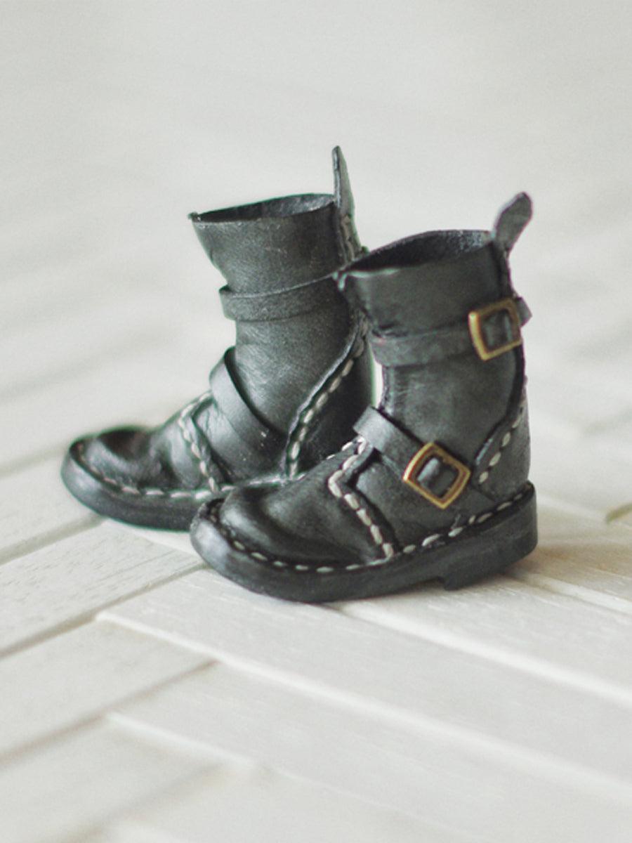 Handmade Shoes for Blythe/ Ob24/ Ob22, Upturned-Toe Boots