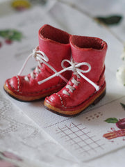 Handmade Shoes for Blythe/ Ob24/ Ob22, Lace-Up Shoes