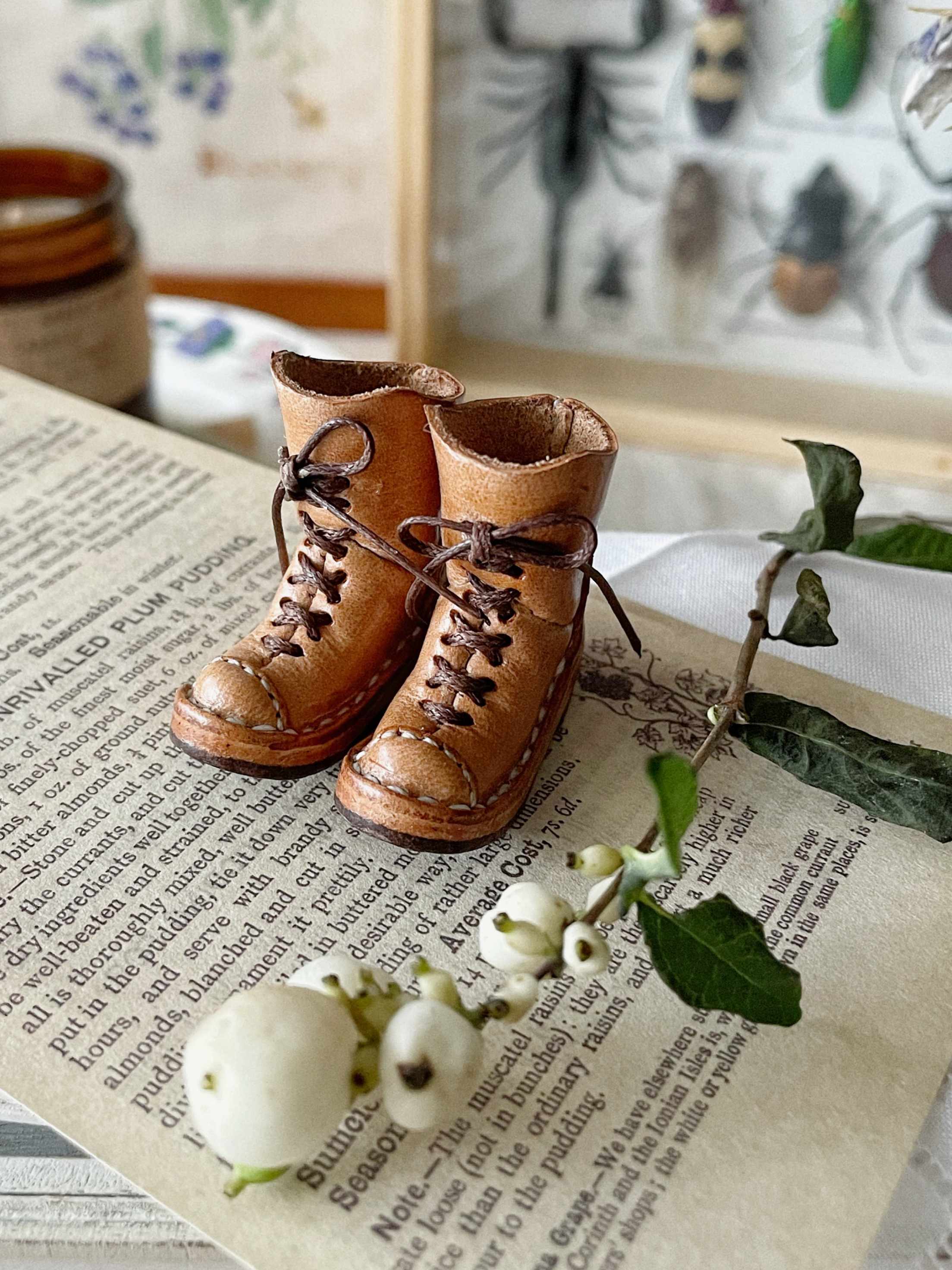 Handmade Shoes for Blythe/ Ob24/ Ob22, Lace-Up Shoes