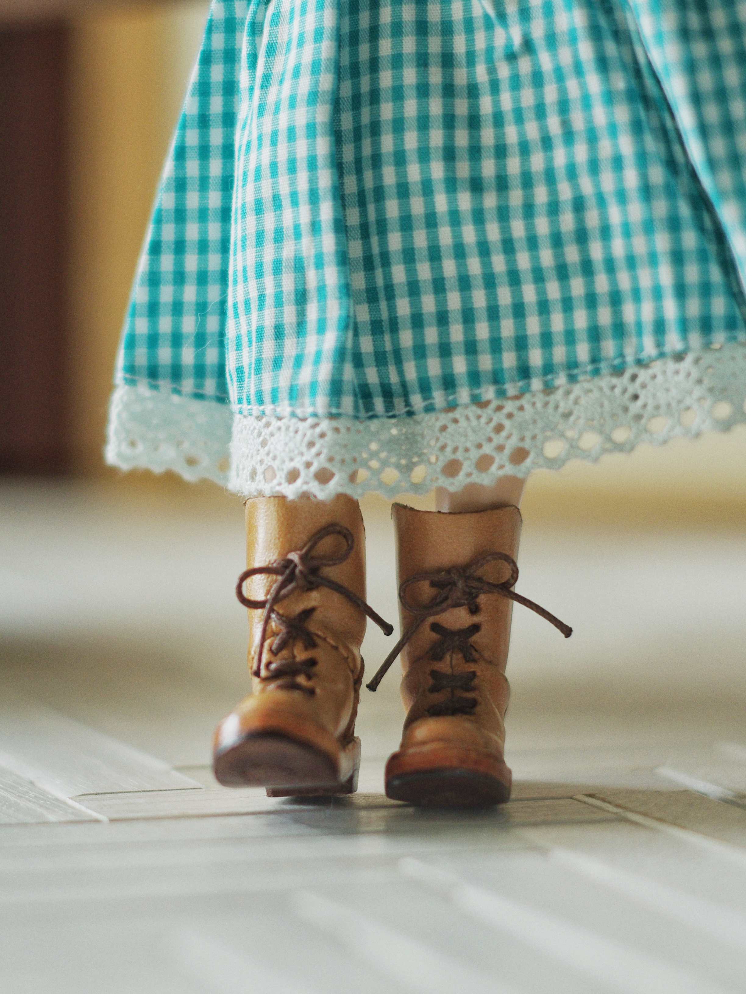 Handmade Shoes for Blythe/ Ob24/ Ob22, Lace-Up Shoes