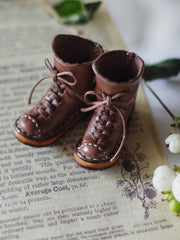Handmade Shoes for Blythe/ Ob24/ Ob22, Lace-Up Shoes