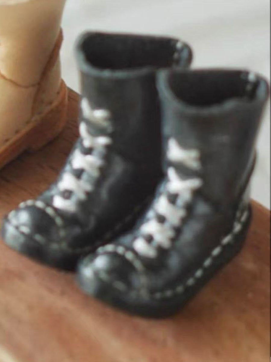 Handmade Shoes for Blythe/ Ob24/ Ob22, Lace-Up Shoes