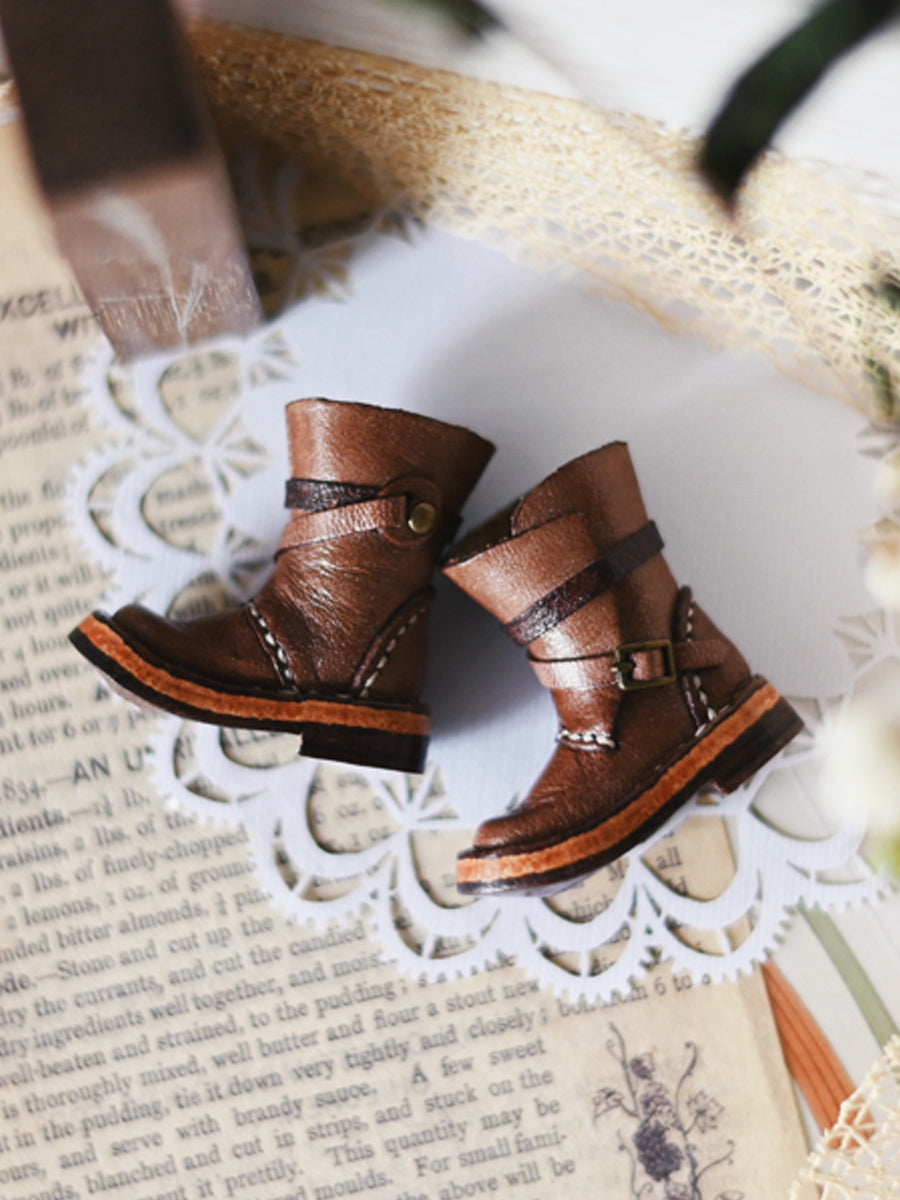 Handmade Shoes for Blythe/Obitsu, Buckle Boots