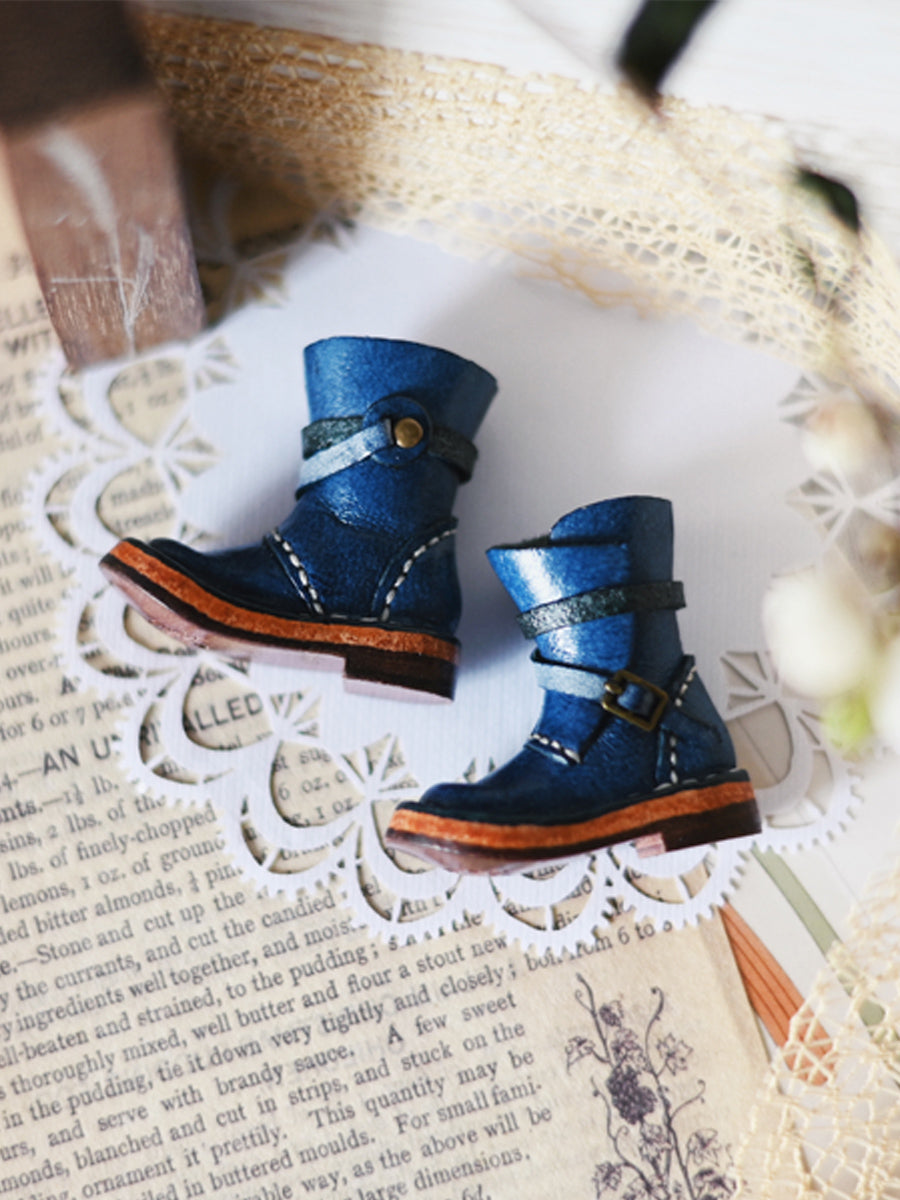 Handmade Shoes for Blythe/Obitsu, Buckle Boots