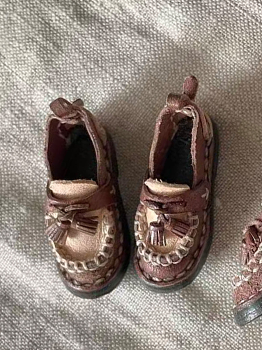 Handmade Shoes for Blythe/ Ob24/ Ob22, Two Tone Loafers