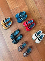 Handmade Shoes for Blythe/ Ob24/ Ob22, Ruched Mary Jane Shoes