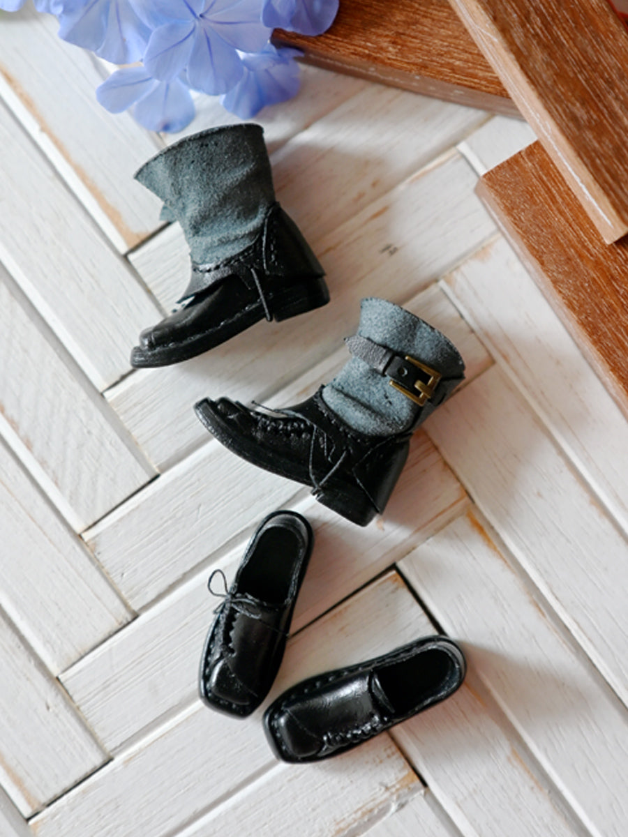 Handmade Shoes for Blythe/ Ob24/ Ob22, 2 in 1 Convertible Boots