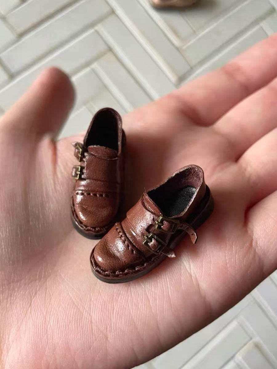 Handmade Shoes for Blythe/ Ob24/ Ob22, Buckle Monk Shoes