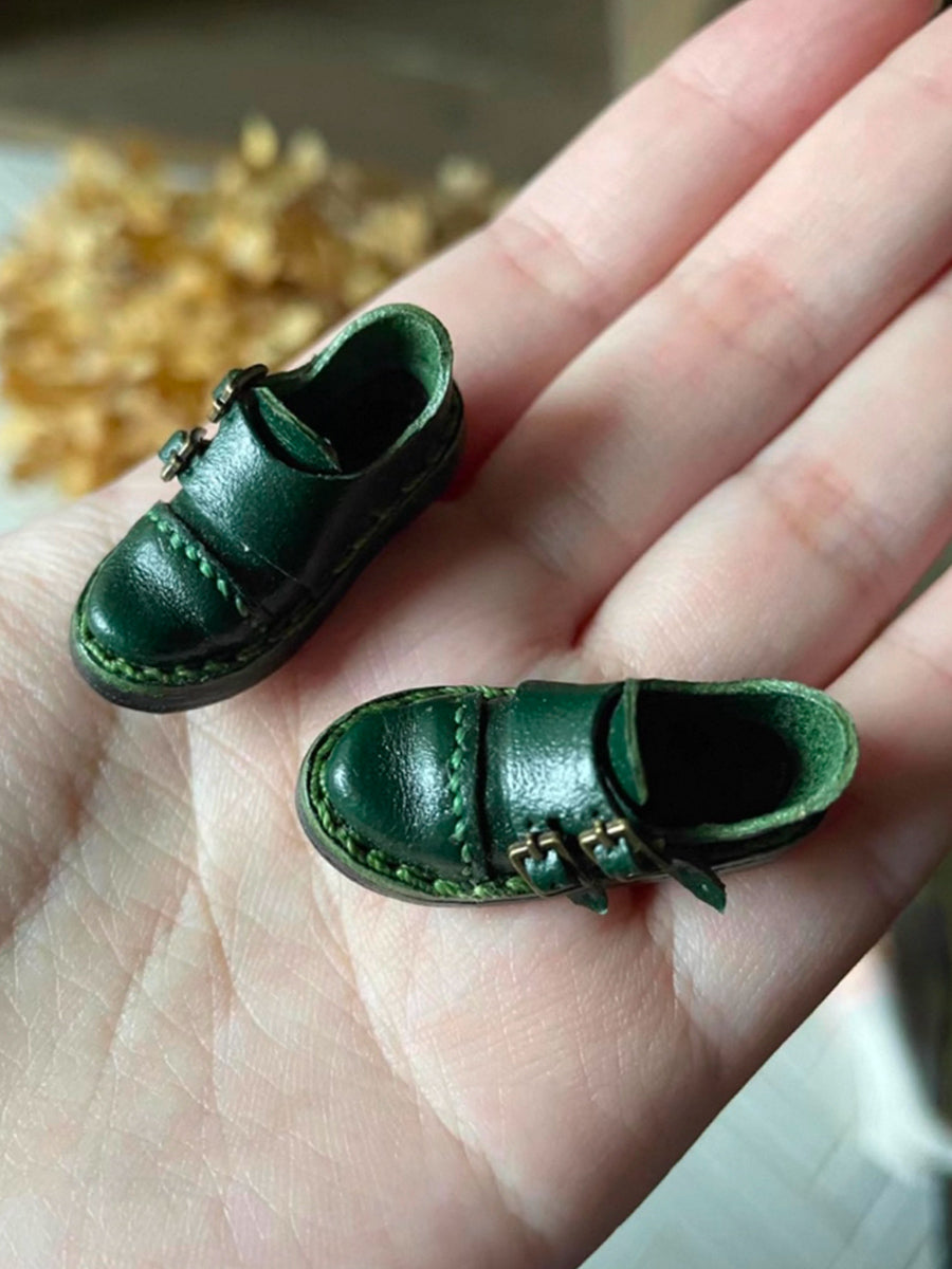 Handmade Shoes for Blythe/ Ob24/ Ob22, Buckle Monk Shoes