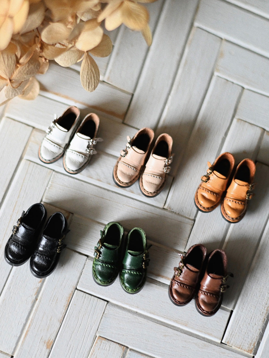 Handmade Shoes for Blythe/ Ob24/ Ob22, Buckle Monk Shoes