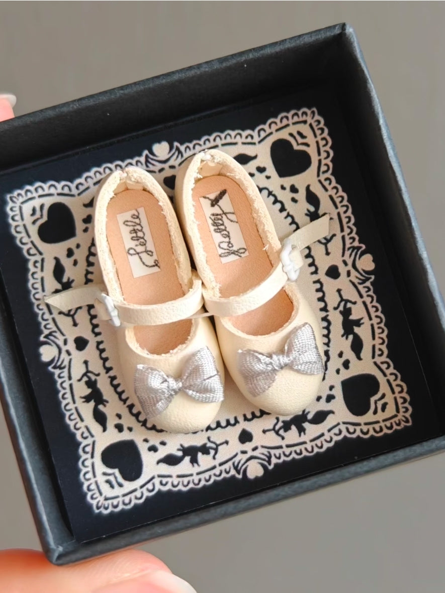 Hand-painted Leather Blythe Mary Jane - Handmade Doll Shoes - ToastDoll