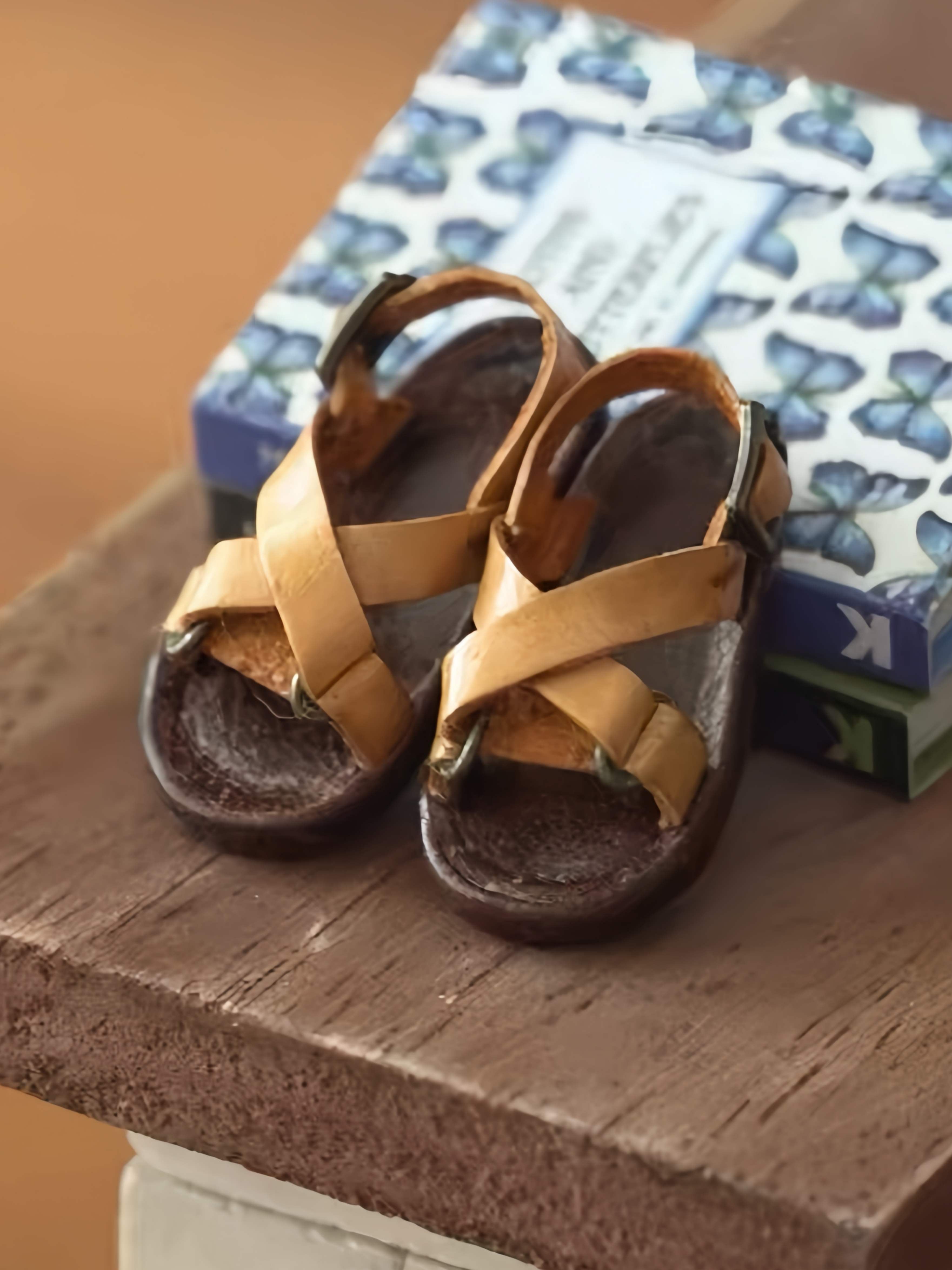 Cross Strap Blythe OB11 Sandals - Handmade Doll Shoes - ToastDoll