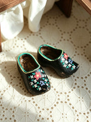 Wooden Klomp Blythe Shoes - Handmade Doll Shoes - ToastDoll